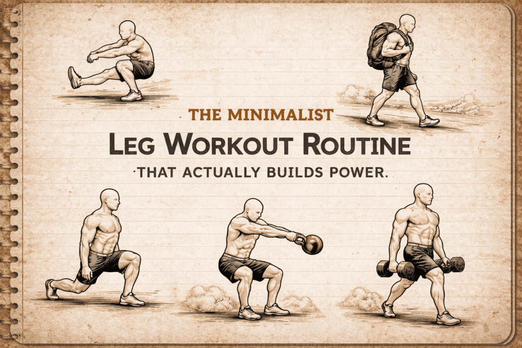 Leg workout routine