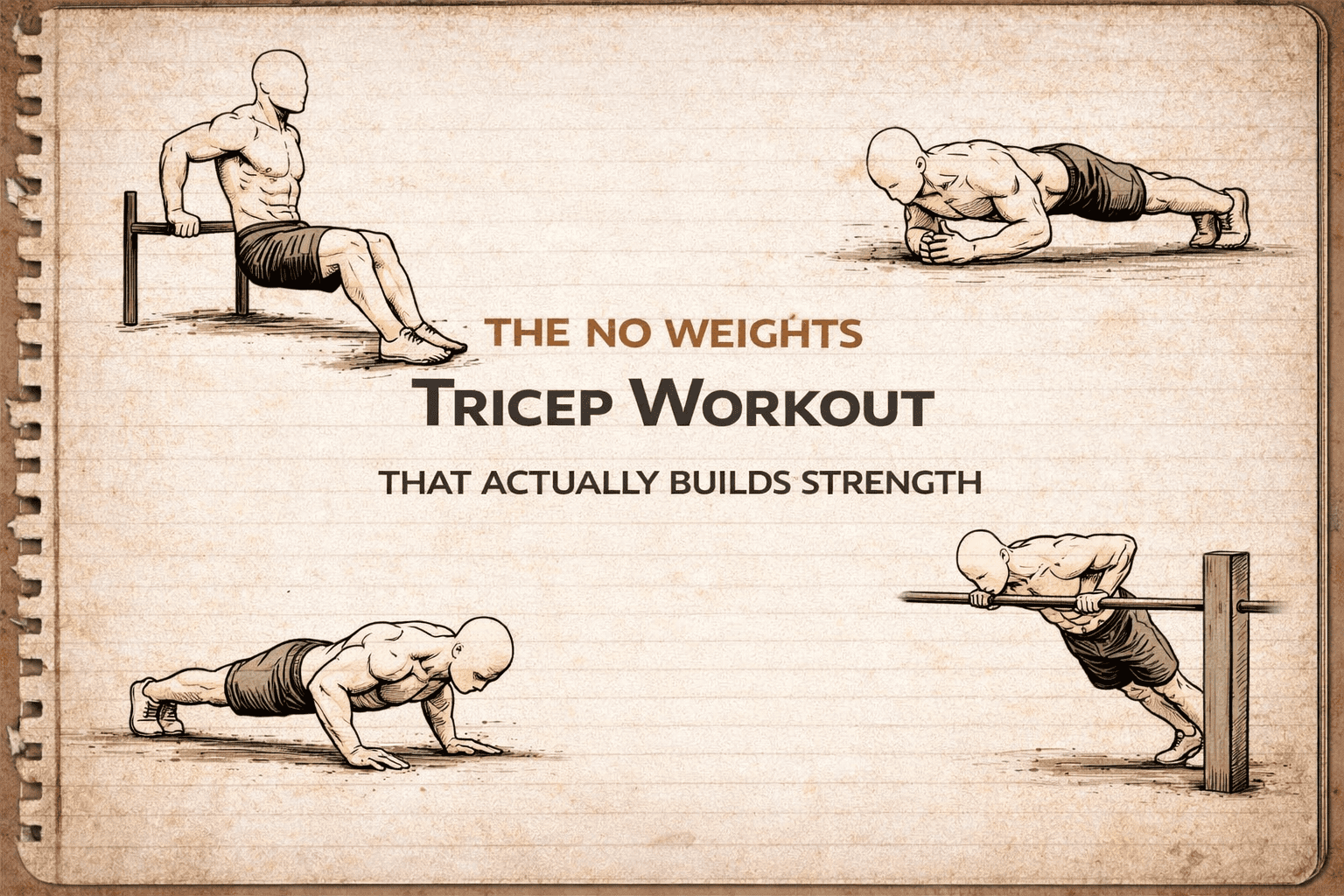 The No Weights Tricep Workout That Actually Builds Strength