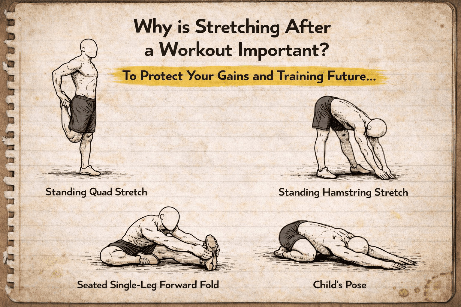 Why is stretching after a workout important