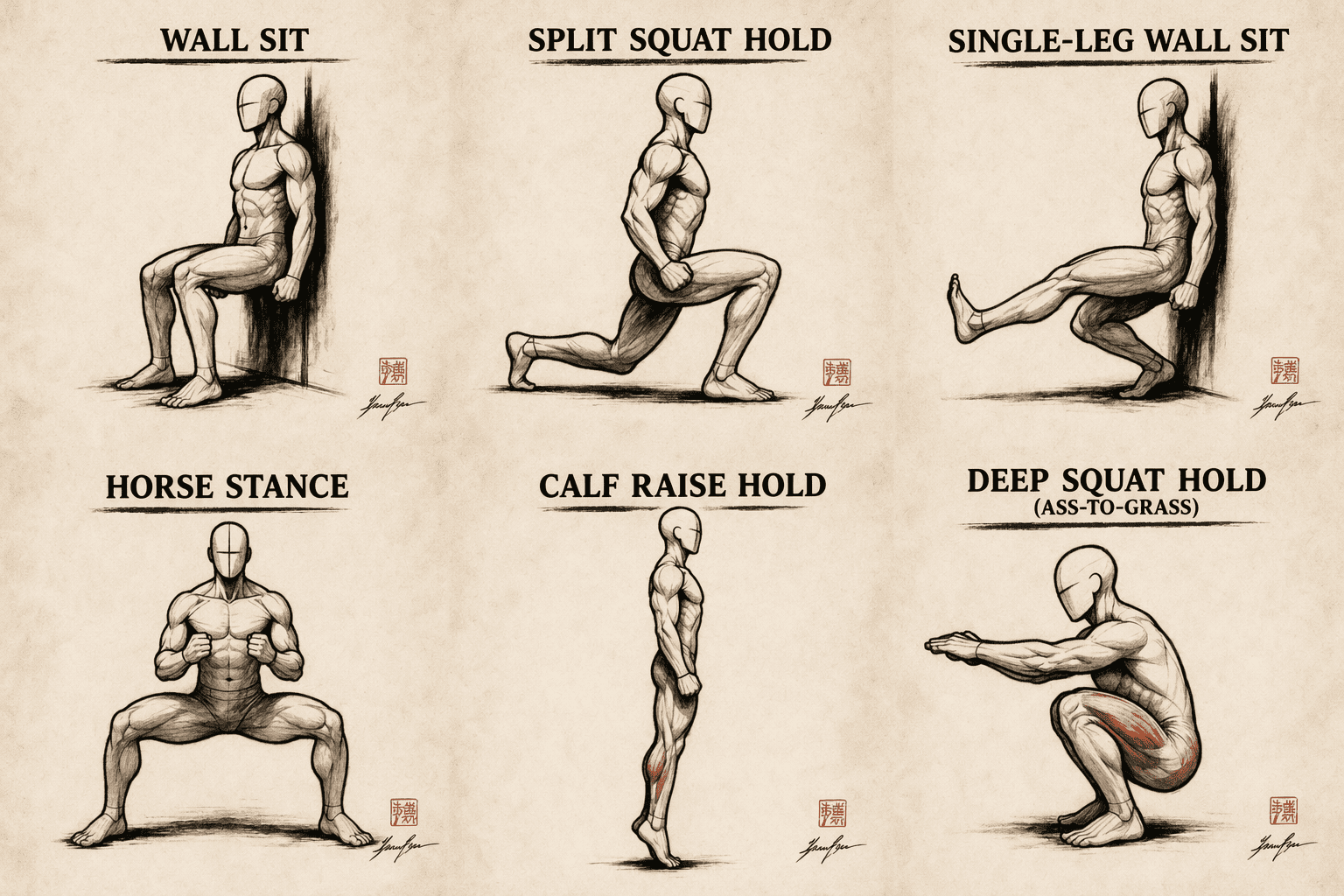 leg isometric exercises
