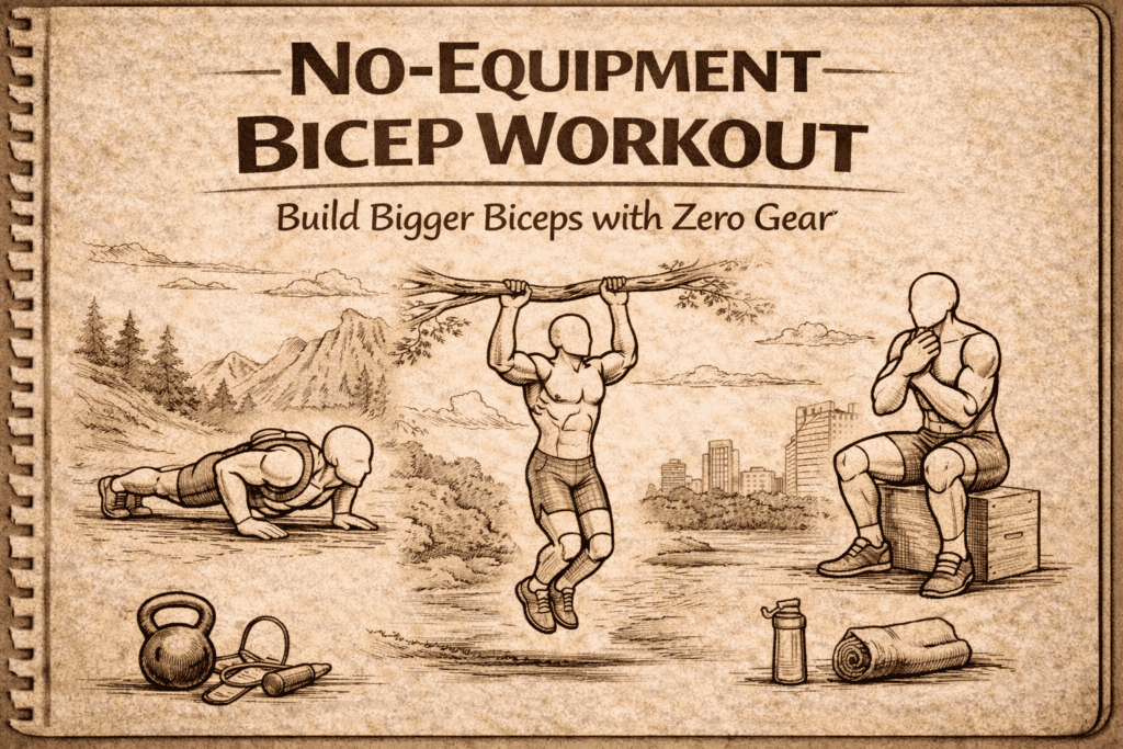 No Equipment Bicep Workout