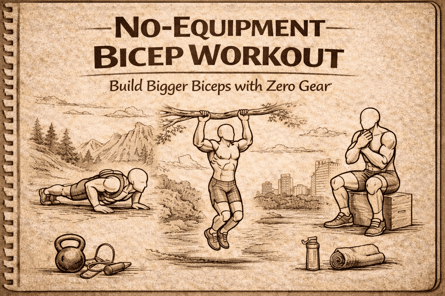 No Equipment Bicep Workout