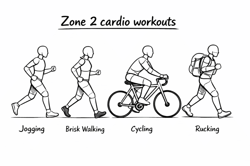 Zone 2 Cardio Workouts from ForgeTheFlow.com