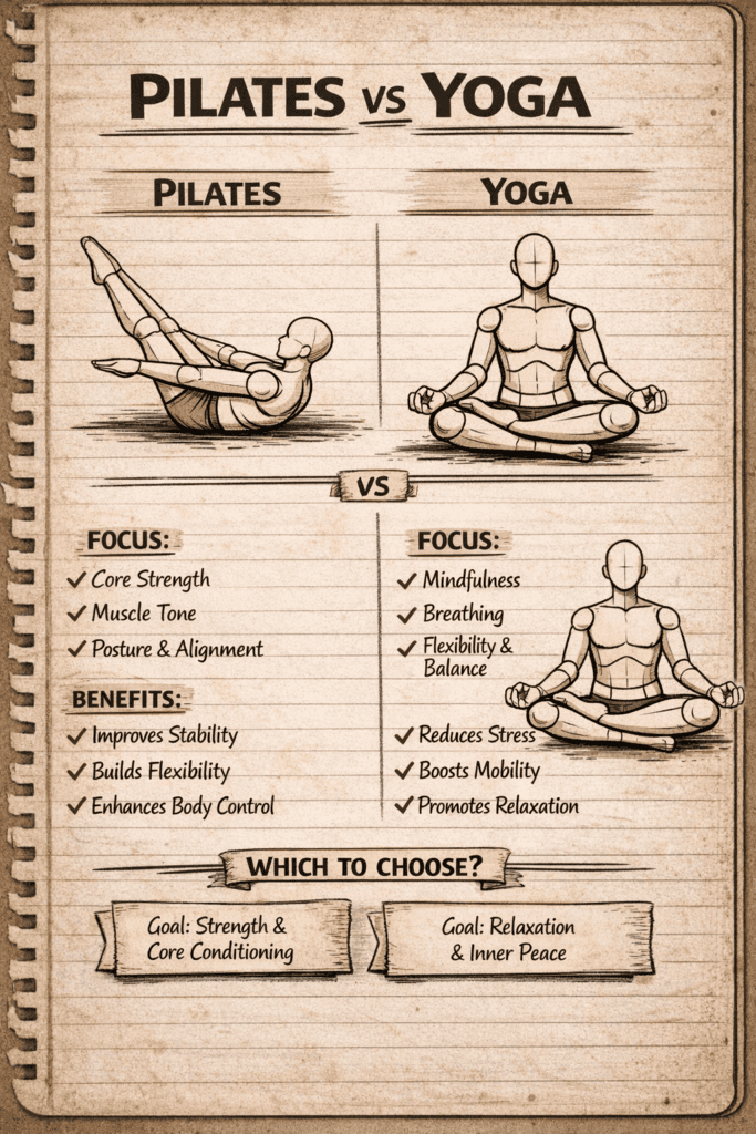 Pilates vs. Yoga - which is best for you?